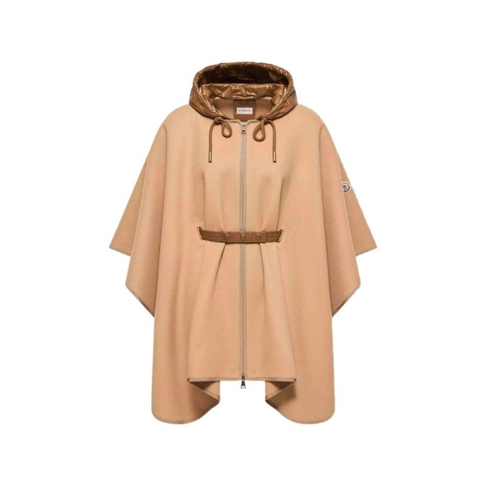 Moncler Neutrals Coats - Capes Women